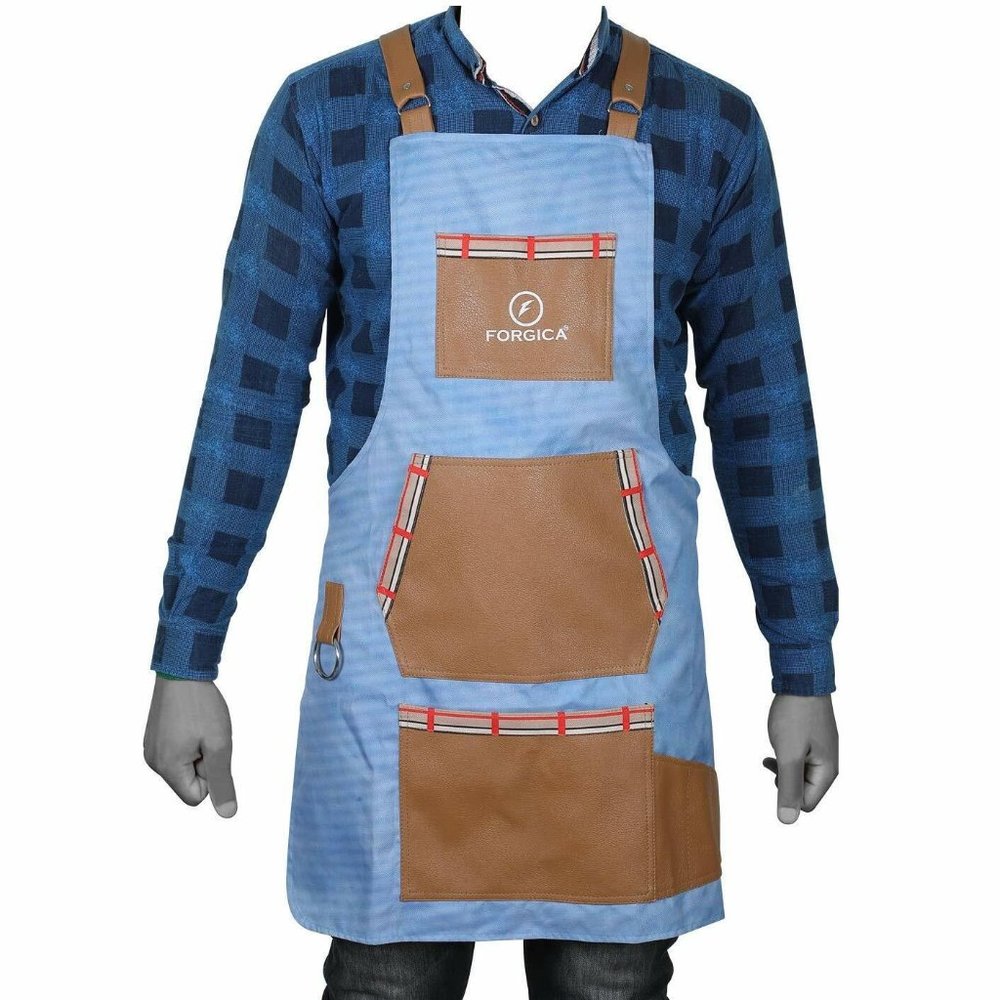 FORGICA Professional Barber Apron, Kitchen and Work Apron